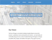 Tablet Screenshot of chicagocompletestreets.org